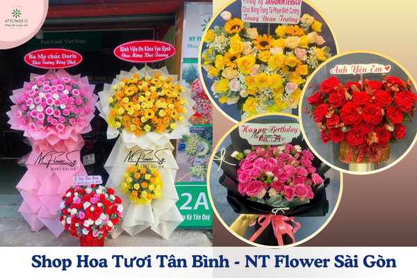 Shop Hoa Tươi Tân Bình – Giao Hoa Nhanh Gần Sân Bay Tân Sơn Nhất